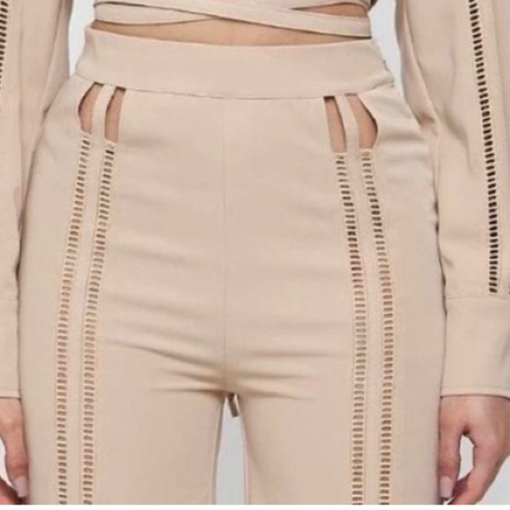 Manière De Voir open ladder Trousers